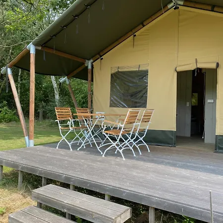 Glamping Tent In Oase Van Groen Lier Exterior photo